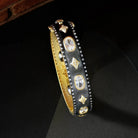  OH SO GORGEOUS Wide Hinge Bangle Signature BRACELET