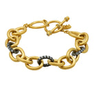 GoldBlack Signature Heavy Link Bracelet Signature BRACELET