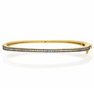 Signature Thin Pav Hinge Bangle - FREIDA ROTHMAN