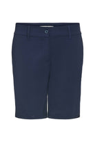 The Best Travel Shorts. Flat Lay of a Breck Short in Navy.