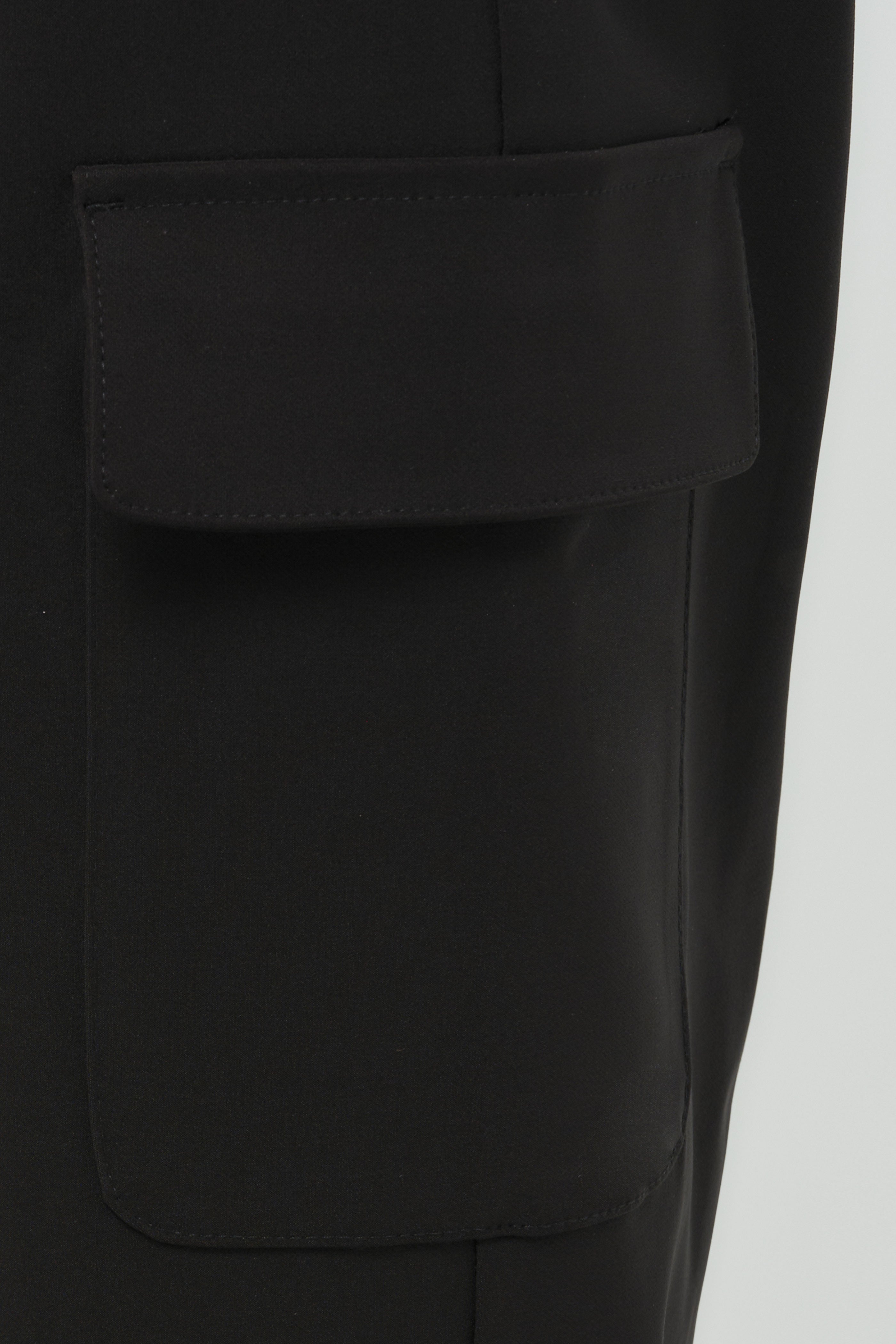 Up-close detailed shot of pant pocket