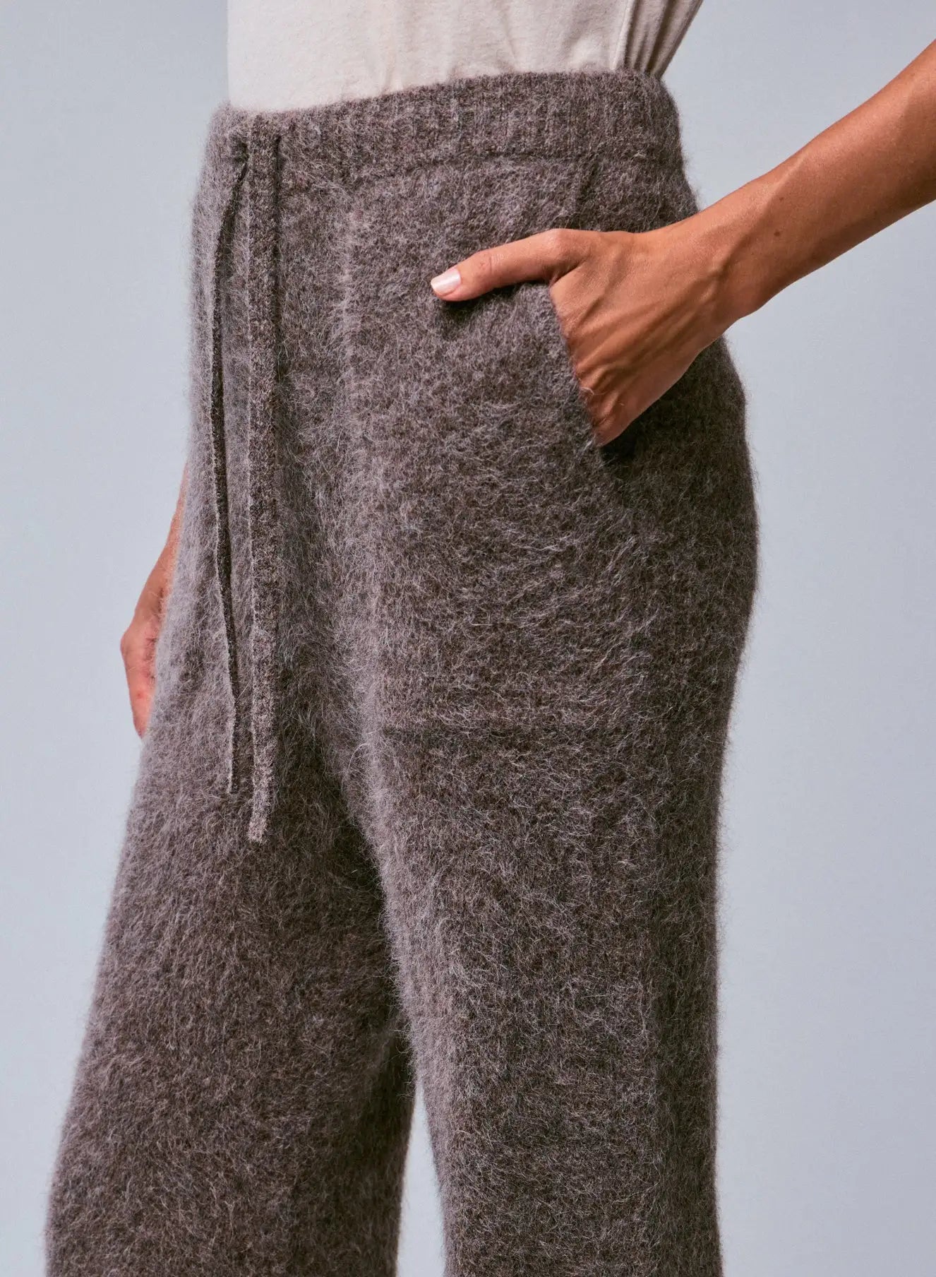 Ultra Soft Baby Alpaca Drawstring Pant - HOODIE - Majestic Filatures North America