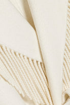 Carrie Fringe Coat Frost