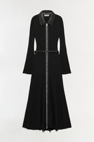 Ismelle Collared Midi Dress Black