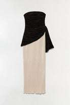 Laia Bustier Maxi Dress Black Multi