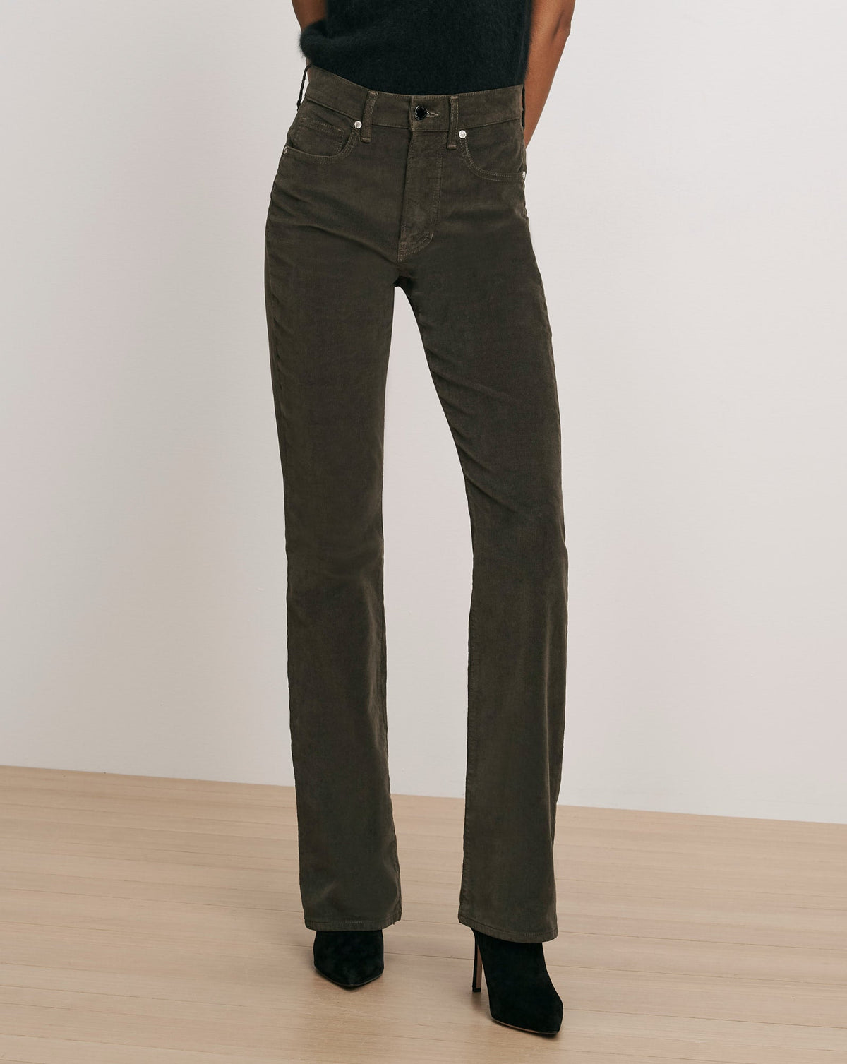 Veronica Beard Cameron Corduroy Bootcut Pant