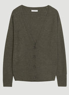 Cashmere V-Neck Cardigan - CARDIGAN - Majestic Filatures North America