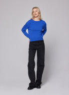 Stretch Organic Cotton Knit Long Sleeve Crewneck - CREW L/S - Majestic Filatures North America