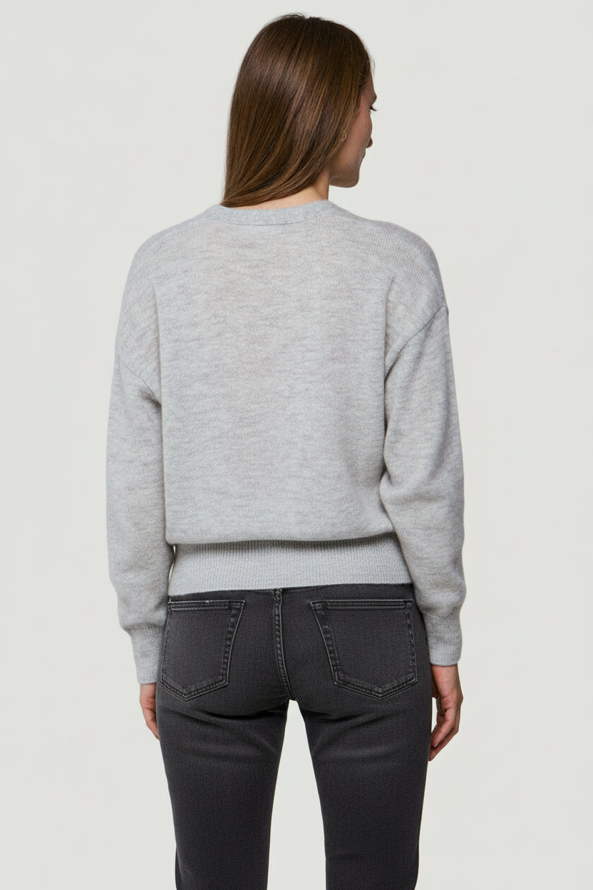 Cashmere Silk V-Neck Cardigan - CARDIGAN - Majestic Filatures North America