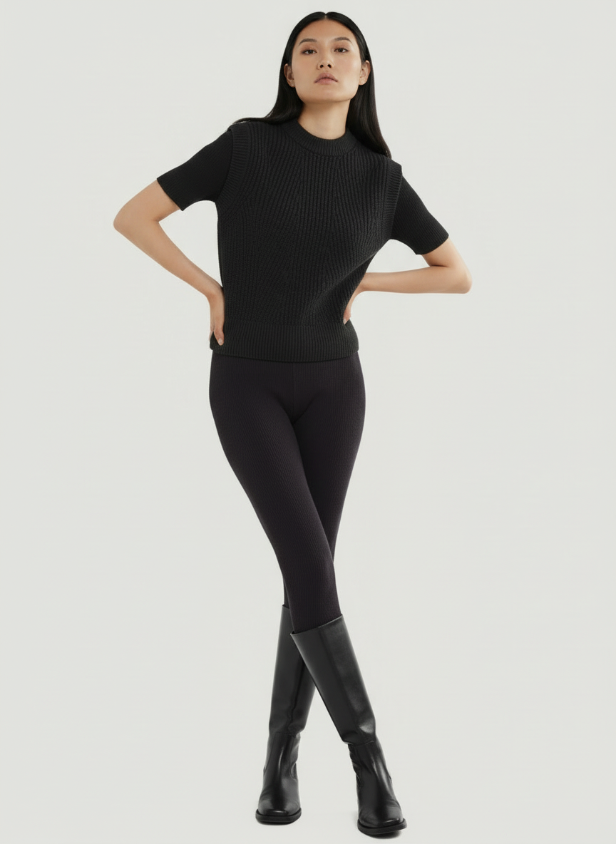 Merino Rib Knit Vest - VEST - Majestic Filatures North America