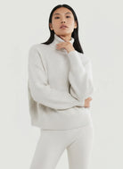Merino Rib Knit Long Sleeve Turtleneck - TURTLENECK L/S - Majestic Filatures North America