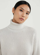 Merino Rib Knit Long Sleeve Turtleneck - TURTLENECK L/S - Majestic Filatures North America