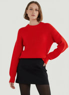 Merino Rib Knit Long Sleeve Sweater - CREWNECK L/S - Majestic Filatures North America