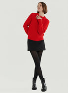 Merino Rib Knit Long Sleeve Sweater - CREWNECK L/S - Majestic Filatures North America