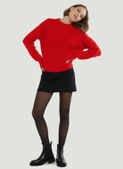 Merino Rib Knit Long Sleeve Sweater - CREWNECK L/S - Majestic Filatures North America