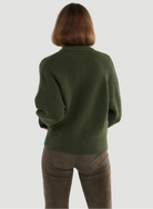 Merino Rib Knit Long Sleeve Half Zip Sweater - CREWNECK L/S - Majestic Filatures North America