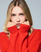 Wool Cashmere Knit Long Sleeve Pullover Crewneck Sweater - CREWNECK L/S - Majestic Filatures North America