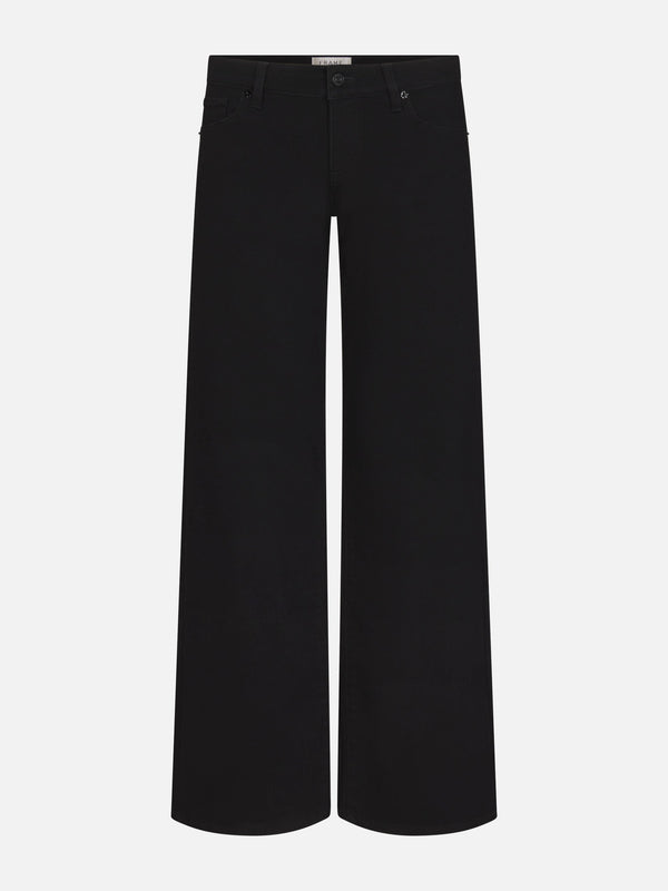 Low Rise Le Slim Palazzo Black