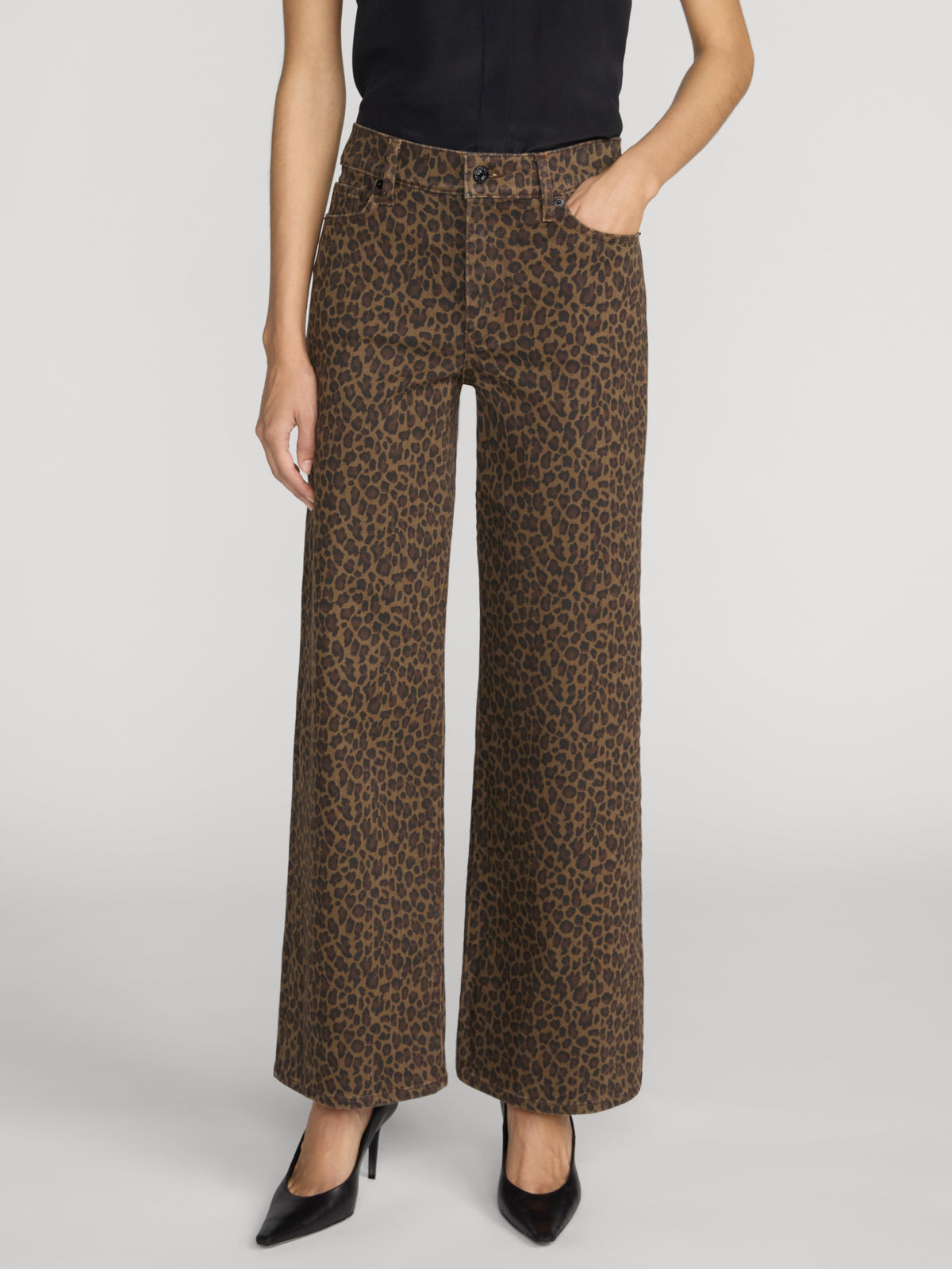 Le Slim Palazzo Leopard