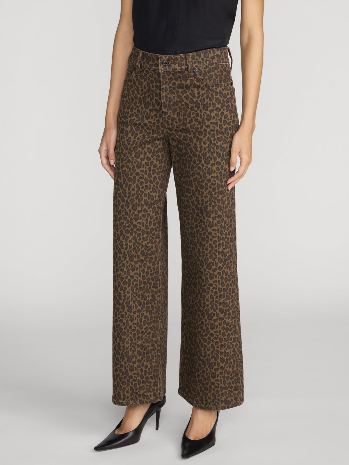 Le Slim Palazzo Leopard