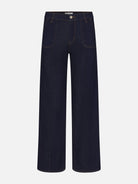 Le Slim Palazzo Pintuck Pocket Rinse