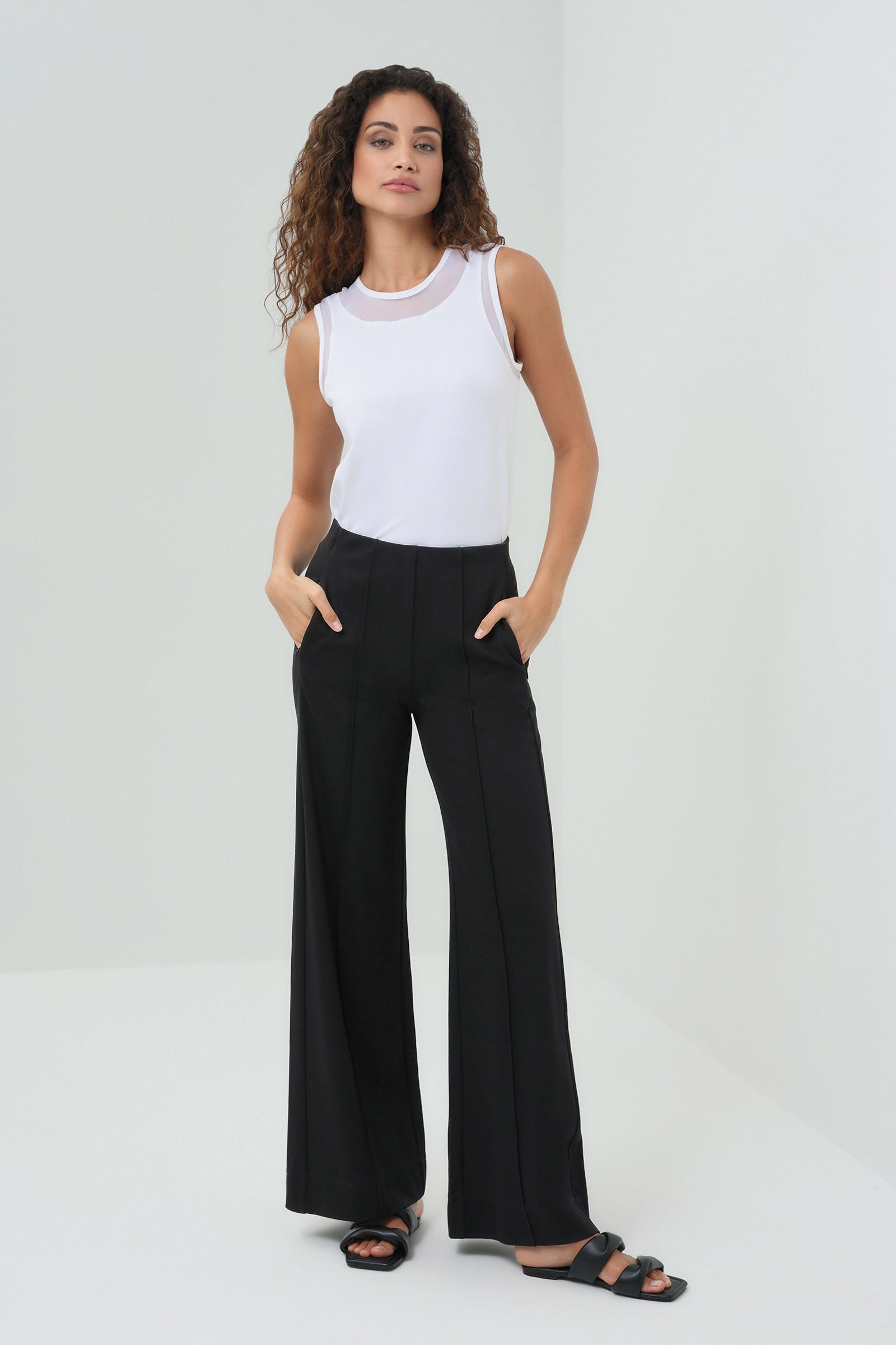 Meadow Pintuck Pant – Frances Kahn