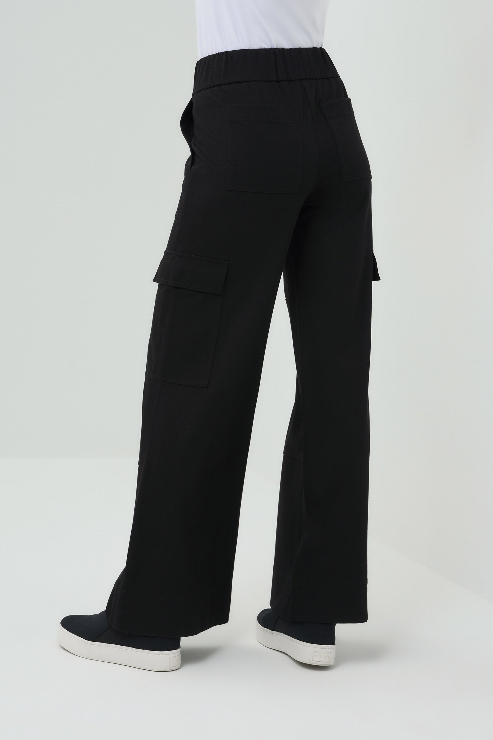 【PORTERNA】Camper Cargo Wide Trousers Herron Cargo Pull On Pant – Frances Kahn