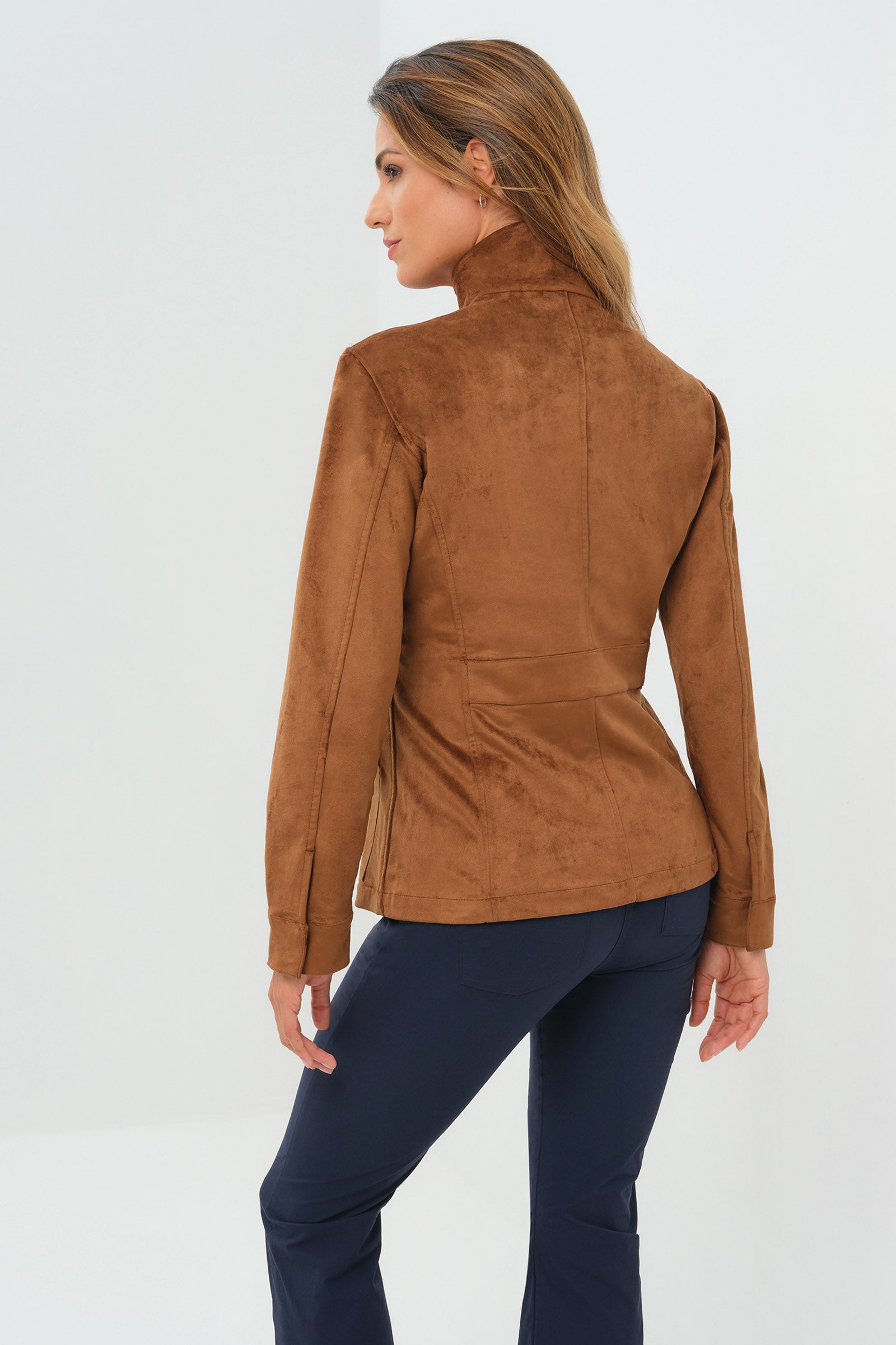 Kenya Faux Suede Safari Jacket Anniversary Edition – Frances Kahn