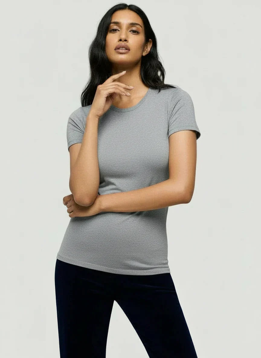 Soft Touch Short Sleeve Crewneck T-Shirt - CREW S/S - Majestic Filatures North America