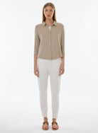 Soft Touch 3/4 Sleeve Semi Relaxed Shirt - SHIRT - Majestic Filatures North America