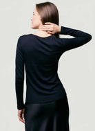 Soft Touch Long Sleeve V-Neck T-Shirt - V NECK L/S - Majestic Filatures North America