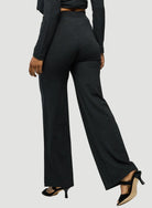 French Terry Wide Leg Pant - BOTTOMS - Majestic Filatures North America