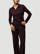 French Terry Wide Leg Pant - BOTTOMS - Majestic Filatures North America