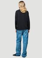 French Terry Semi Relaxed Long Sleeve Crewneck - CREWNECK L/S - Majestic Filatures North America