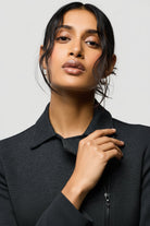 French Terry Brushed Fleece Moto Jacket - JACKET - Majestic Filatures North America