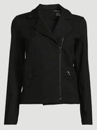French Terry Brushed Fleece Moto Jacket - JACKET - Majestic Filatures North America