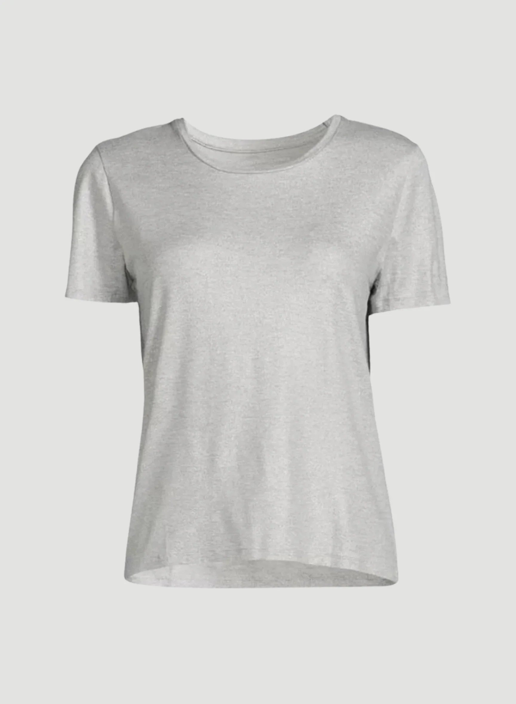 Soft Touch Metallic Short Sleeve Crewneck T-Shirt - CREWNECK S/S - Majestic Filatures North America