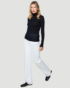 100% Machine Washable Cashmere Long Sleeve Turtleneck - TURTLENECK L/S - Majestic Filatures North America