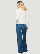 Cashmere Micro Rib Long Sleeve Turtleneck - TURTLENECK L/S - Majestic Filatures North America