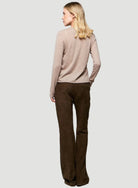 Cashmere Double Layered Long Sleeve Crewneck - CREW L/S - Majestic Filatures North America