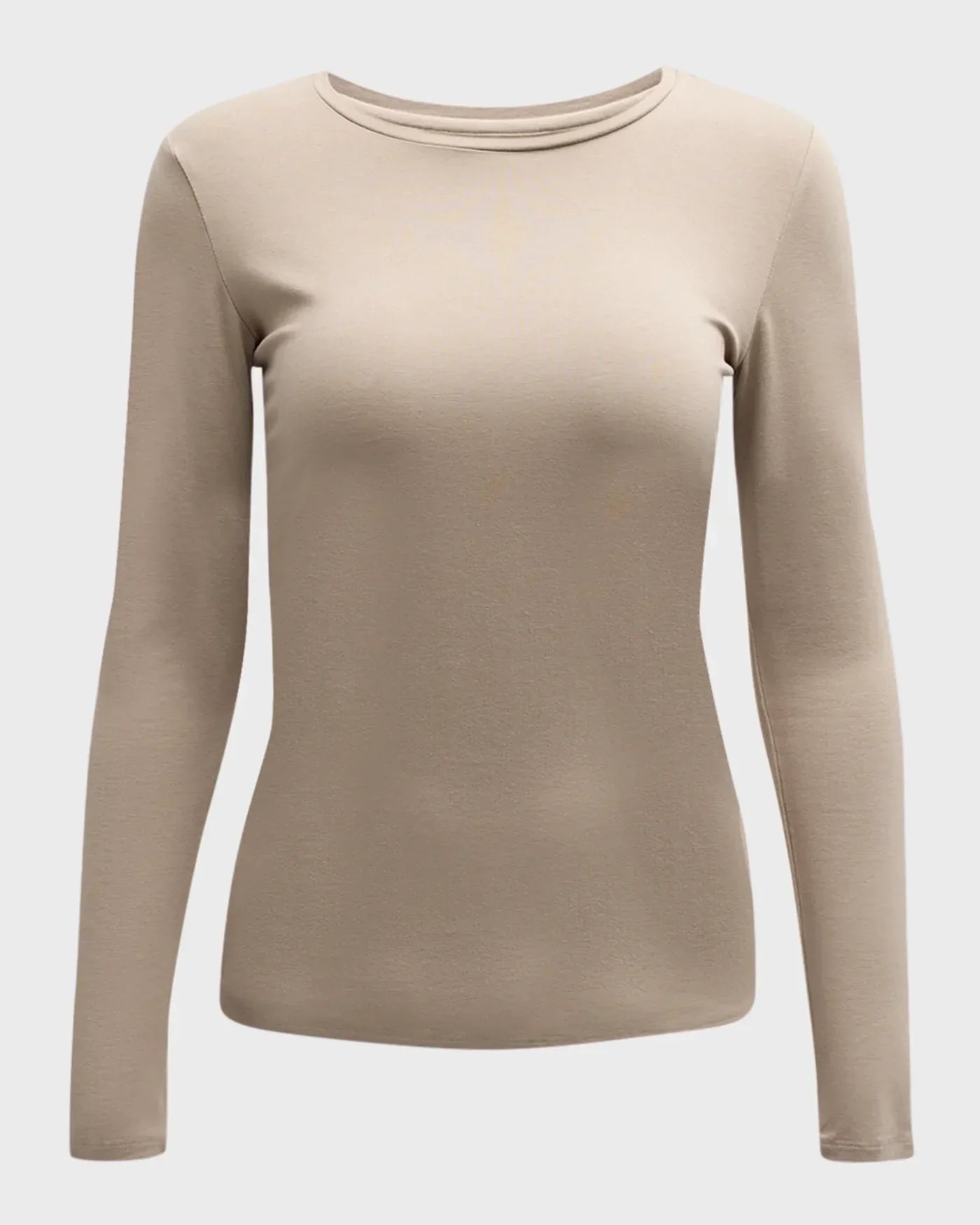 Ultra Sculpting Jersey Long Sleeve Crewneck - CREW L/S - Majestic Filatures North America