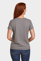 Cotton Silk Touch S/S V-Neck - Majestic Filatures Official Site of North America