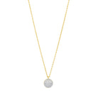 GoldSilver Brooklyn in Bloom Small Pendant Armor of Hope NECKLACE