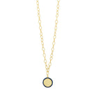  Chain Link Pendant Necklace Midnight NECKLACE