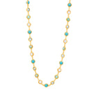  Sparkling Coast Long Chain Necklace Brooklyn Coast NECKLACE
