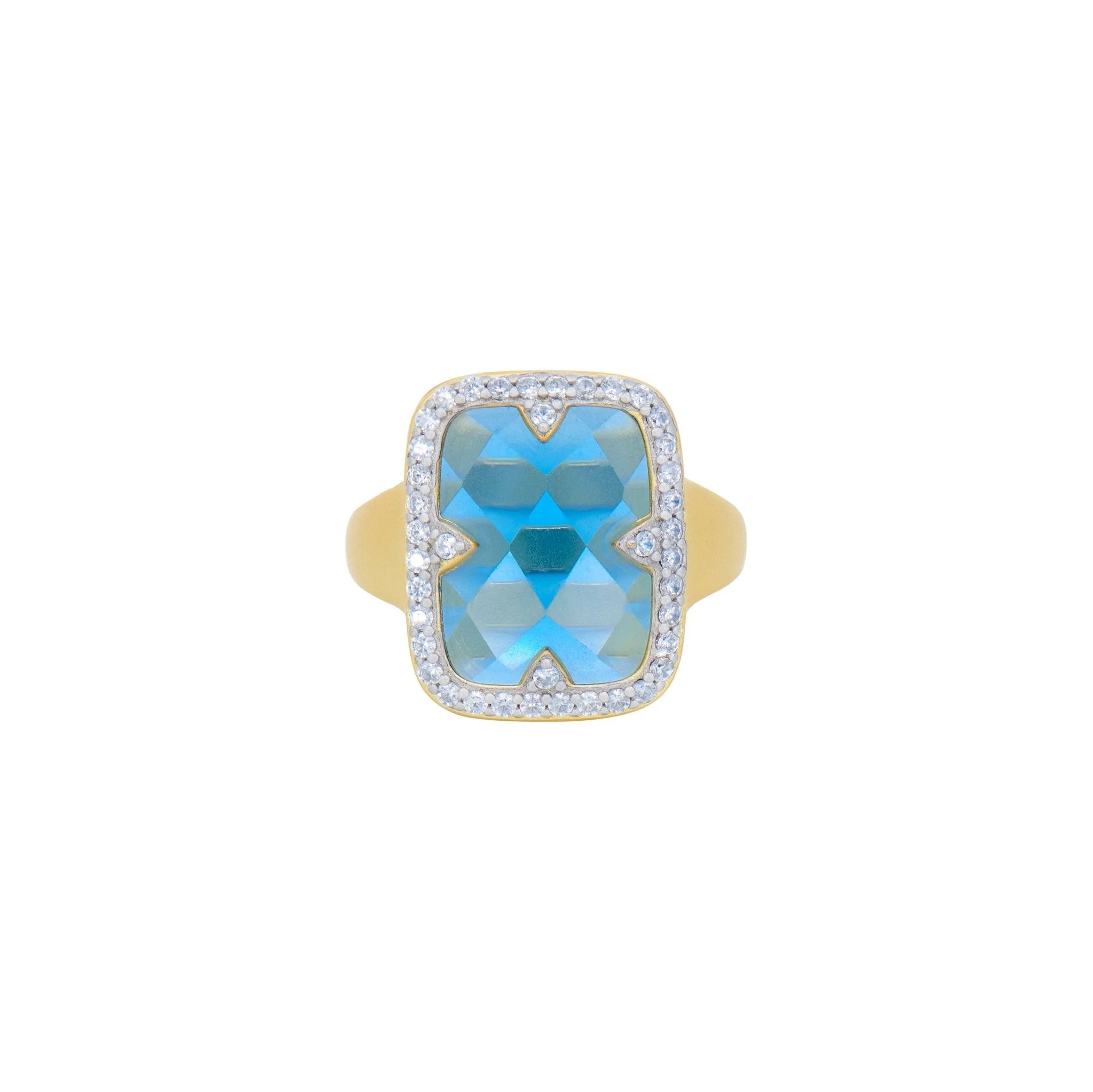 Coastal Hues Cocktail Ring - FREIDA ROTHMAN