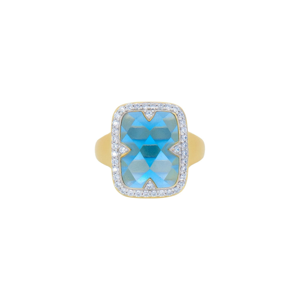 Coastal Hues Cocktail Ring - FREIDA ROTHMAN