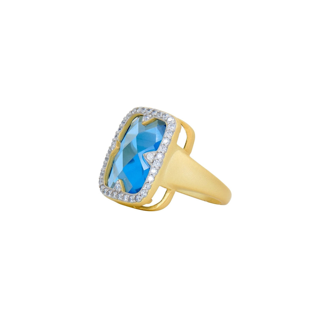 Coastal Hues Cocktail Ring - FREIDA ROTHMAN