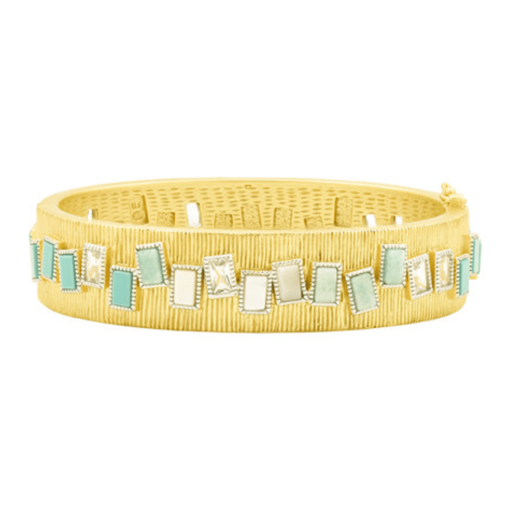 Galactic Wide Hinge Bangle - FREIDA ROTHMAN