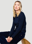 100% Machine Washable Cashmere Long Sleeve Crewneck - CREW L/S - Majestic Filatures North America